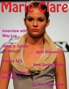 Maya Luz on the cover